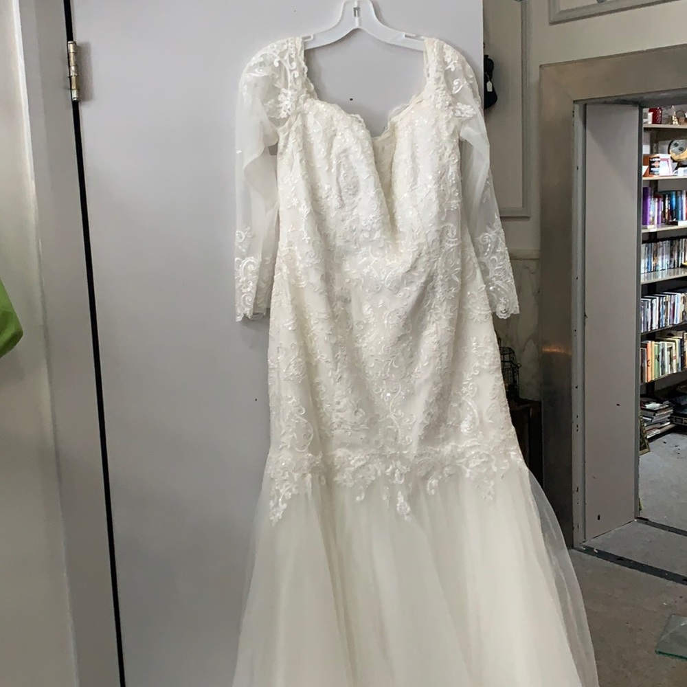 Plus size wedding dress - Picture 1 of 11
